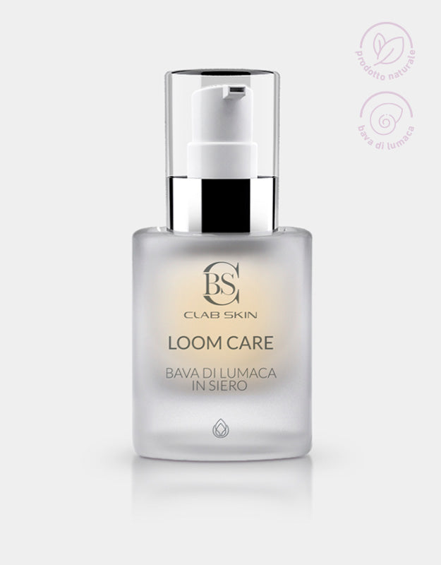 loom care siero bava di lumaca. Clabskin giorno