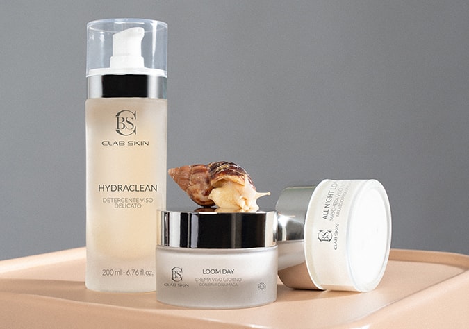 Linea di prodotti cosmetici naturali e certificati per la cura della pelle. Clabskin